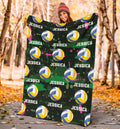 Ohaprints-Fleece-Sherpa-Blanket-Volleyball-Gift-For-Daughter-Girl-Custom-Personalized-Name-Soft-Throw-Blanket-1410-Sherpa Blanket