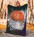 Ohaprints-Fleece-Sherpa-Blanket-Basketball-Gift-For-Son-Boy-Men-Custom-Personalized-Name-Soft-Throw-Blanket-1716-Sherpa Blanket