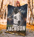 Ohaprints-Fleece-Sherpa-Blanket-Baseball-Gift-For-Son-Boy-Custom-Personalized-Name-Number-Soft-Throw-Blanket-1493-Sherpa Blanket