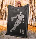 Ohaprints-Fleece-Sherpa-Blanket-Basketball-Gift-For-Son-Boy-Men-Custom-Personalized-Name-Number-Soft-Throw-Blanket-1644-Sherpa Blanket