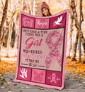 Ohaprints-Fleece-Sherpa-Blanket-Breast-Cancer-Awareness-Girl-Hope-Ribbon-Soft-Throw-Blanket-1579-Sherpa Blanket