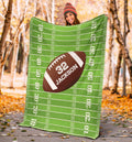 Ohaprints-Fleece-Sherpa-Blanket-American-Football-Gift-For-Son-Boy-Men-Custom-Personalized-Name-Number-Soft-Throw-Blanket-1290-Sherpa Blanket