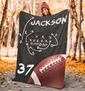 Ohaprints-Fleece-Sherpa-Blanket-American-Football-Gift-For-Son-Boy-Men-Custom-Personalized-Name-Number-Soft-Throw-Blanket-1371-Sherpa Blanket