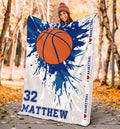 Ohaprints-Fleece-Sherpa-Blanket-Basketball-Gift-For-Son-Boy-Men-Custom-Personalized-Name-Number-Soft-Throw-Blanket-1610-Sherpa Blanket