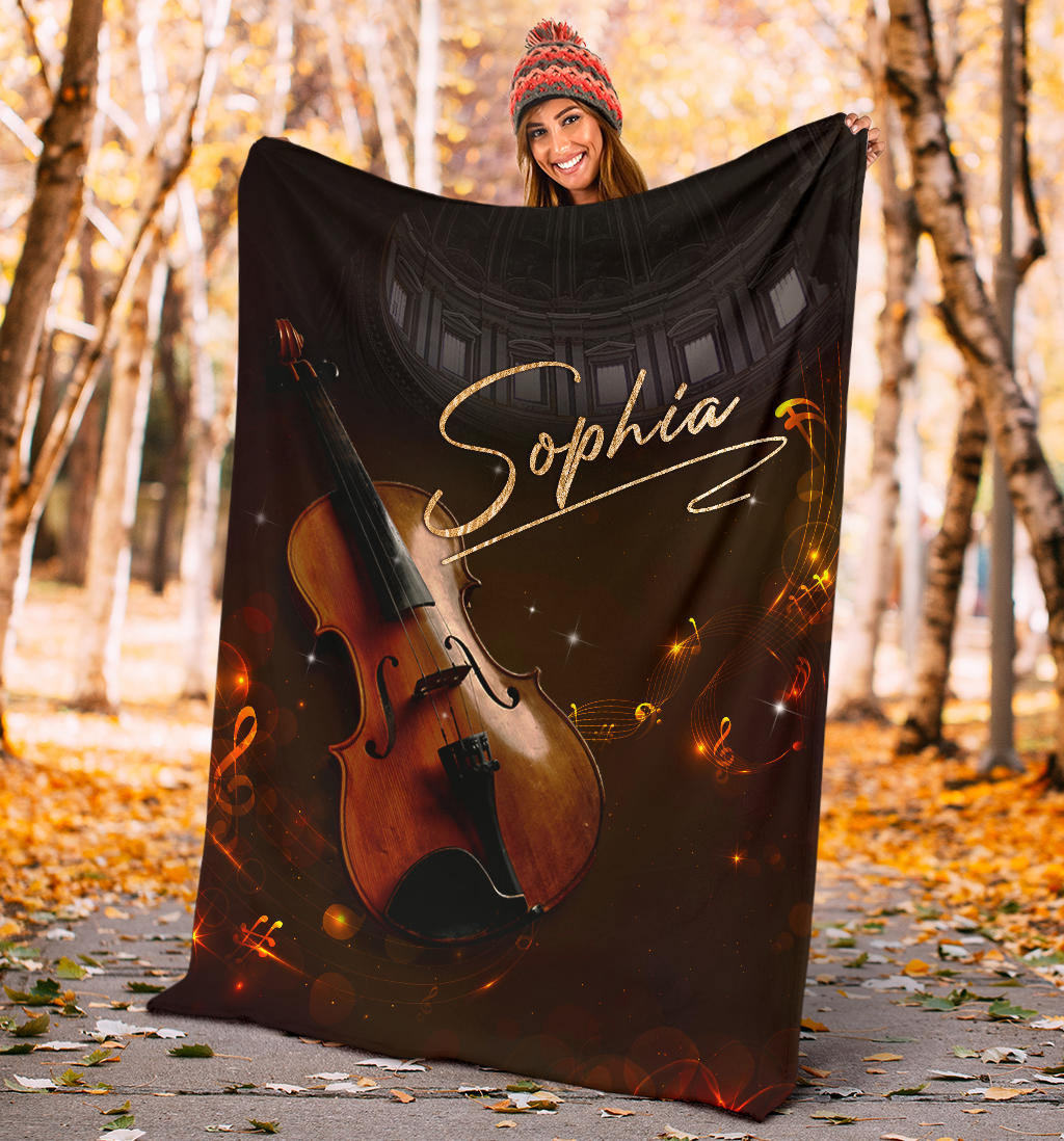 Ohaprints-Fleece-Sherpa-Blanket-Violin-Classic-This-Is-My-Favorite-For-Violin-Lover-Custom-Personalized-Name-Soft-Throw-Blanket-1913-Sherpa Blanket