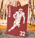 Ohaprints-Fleece-Sherpa-Blanket-American-Football-Gift-For-Son-Boy-Men-Custom-Personalized-Name-Number-Soft-Throw-Blanket-1393-Sherpa Blanket