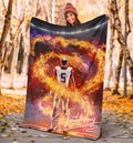 Ohaprints-Fleece-Sherpa-Blanket-American-Football-Gift-For-Son-Boy-Men-Custom-Personalized-Name-Number-Soft-Throw-Blanket-1341-Sherpa Blanket