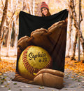 Ohaprints-Fleece-Sherpa-Blanket-Softball-Gift-For-Daughter-Girl-Custom-Personalized-Name-Number-Soft-Throw-Blanket-1200-Sherpa Blanket