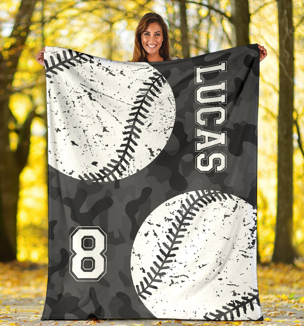 Ohaprints-Fleece-Sherpa-Blanket-Baseball-Gift-For-Son-Boy-Custom-Personalized-Name-Number-Soft-Throw-Blanket-1512-Sherpa Blanket