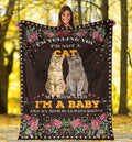 Ohaprints-Fleece-Sherpa-Blanket-Cat-Baby-Mom-Is-Always-Right-Gift-For-Cat-Lover-Soft-Throw-Blanket-1745-Sherpa Blanket