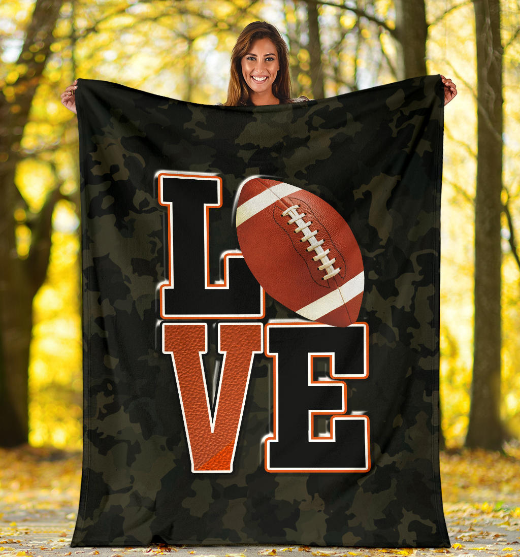 Ohaprints-Fleece-Sherpa-Blanket-American-Football-Gift-For-Son-Boy-Men-Soft-Throw-Blanket-1556-Sherpa Blanket