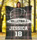 Ohaprints-Fleece-Sherpa-Blanket-Volleyball-Gift-For-Daughter-Girl-Custom-Personalized-Name-Number-Soft-Throw-Blanket-1220-Sherpa Blanket