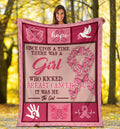 Ohaprints-Fleece-Sherpa-Blanket-Breast-Cancer-Awareness-Girl-Hope-Ribbon-Soft-Throw-Blanket-1579-Fleece Blanket