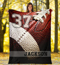 Ohaprints-Fleece-Sherpa-Blanket-American-Football-Gift-For-Son-Boy-Men-Custom-Personalized-Name-Number-Soft-Throw-Blanket-1525-Sherpa Blanket