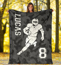 Ohaprints-Fleece-Sherpa-Blanket-American-Football-Gift-For-Son-Boy-Men-Custom-Personalized-Name-Number-Soft-Throw-Blanket-1406-Sherpa Blanket