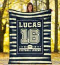 Ohaprints-Fleece-Sherpa-Blanket-American-Football-Gift-For-Son-Boy-Men-Custom-Personalized-Name-Number-Soft-Throw-Blanket-1359-Sherpa Blanket