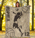 Ohaprints-Fleece-Sherpa-Blanket-Volleyball-Gift-For-Daughter-Girl-Custom-Personalized-Name-Number-Soft-Throw-Blanket-1207-Sherpa Blanket