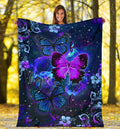 Ohaprints-Fleece-Sherpa-Blanket-Epilepsy-Awareness-Purple-Ribbon-Butterfly-Faith-Hope-Love-Blue-Soft-Throw-Blanket-1566-Sherpa Blanket