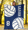 Ohaprints-Fleece-Sherpa-Blanket-Volleyball-Gift-For-Daughter-Girl-Custom-Personalized-Name-Number-Soft-Throw-Blanket-1839-Sherpa Blanket