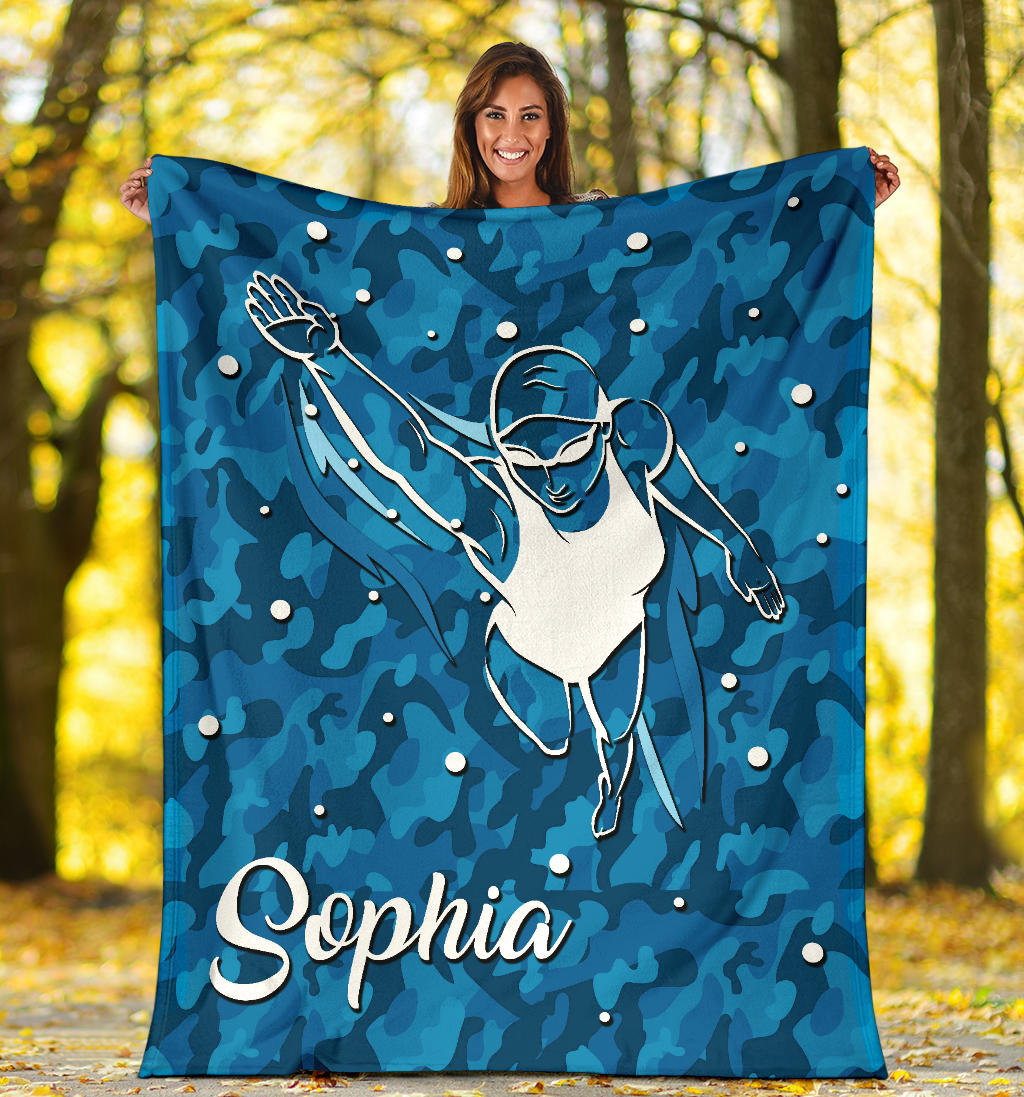 Ohaprints-Fleece-Sherpa-Blanket-Swimming-Swim-Girl-Player-This-Is-My-Passion-Custom-Personalized-Name-Soft-Throw-Blanket-1804-Sherpa Blanket