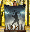 Ohaprints-Fleece-Sherpa-Blanket-Baseball-Gift-For-Son-Boy-Custom-Personalized-Name-Number-Soft-Throw-Blanket-1466-Sherpa Blanket