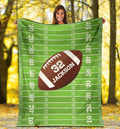 Ohaprints-Fleece-Sherpa-Blanket-American-Football-Gift-For-Son-Boy-Men-Custom-Personalized-Name-Number-Soft-Throw-Blanket-1290-Sherpa Blanket