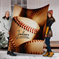 Ohaprints-Fleece-Sherpa-Blanket-Baseball-Gift-For-Son-Boy-Custom-Personalized-Name-Soft-Throw-Blanket-1468-Sherpa Blanket