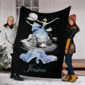 Ohaprints-Fleece-Sherpa-Blanket-Ballet-Blue-Swan-Picture-Black-Ballet-Dancer-Custom-Personalized-Name-Soft-Throw-Blanket-1275-Sherpa Blanket