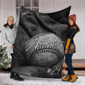 Ohaprints-Fleece-Sherpa-Blanket-Baseball-Gift-For-Son-Boy-Custom-Personalized-Name-Number-Soft-Throw-Blanket-1432-Fleece Blanket