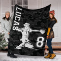 Ohaprints-Fleece-Sherpa-Blanket-Baseball-Gift-For-Son-Boy-Custom-Personalized-Name-Number-Soft-Throw-Blanket-1508-Sherpa Blanket