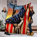 Ohaprints-Fleece-Sherpa-Blanket-Gift-For-Lineman-America-Us-Flag-Patriotic-Electrician-Pride-Hand-Soft-Throw-Blanket-1614-Fleece Blanket