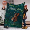 Ohaprints-Fleece-Sherpa-Blanket-Violin-Dream-Gift-For-Violin-Lovers-Custom-Personalized-Name-Soft-Throw-Blanket-1399-Fleece Blanket