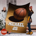 Ohaprints-Fleece-Sherpa-Blanket-Basketball-Gift-For-Son-Boy-Men-Custom-Personalized-Name-Number-Soft-Throw-Blanket-1603-Sherpa Blanket