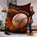 Ohaprints-Fleece-Sherpa-Blanket-Baseball-Gift-For-Son-Boy-Custom-Personalized-Name-Number-Soft-Throw-Blanket-1437-Sherpa Blanket