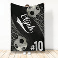 Ohaprints-Fleece-Sherpa-Blanket-Soccer-Goals-Balls-Custom-Personalized-Name-Number-Soft-Throw-Blanket-1860-Fleece Blanket