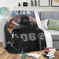 Ohaprints-Fleece-Sherpa-Blanket-American-Football-Gift-For-Son-Boy-Men-Custom-Personalized-Name-Number-Soft-Throw-Blanket-1922-Sherpa Blanket