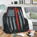 Ohaprints-Fleece-Sherpa-Blanket-American-Lineman-Lineman-Soft-Throw-Blanket-1831-Sherpa Blanket