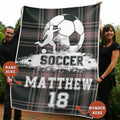 Ohaprints-Fleece-Sherpa-Blanket-Soccer-Checked-This-Is-My-Position-Custom-Personalized-Name-Number-Soft-Throw-Blanket-1349-Fleece Blanket