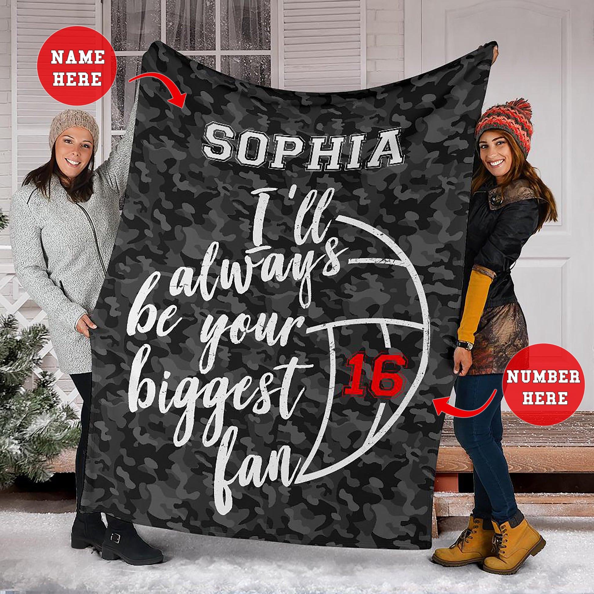 Ohaprints-Fleece-Sherpa-Blanket-Volleyball-Gift-For-Daughter-Girl-Custom-Personalized-Name-Number-Soft-Throw-Blanket-1214-Sherpa Blanket